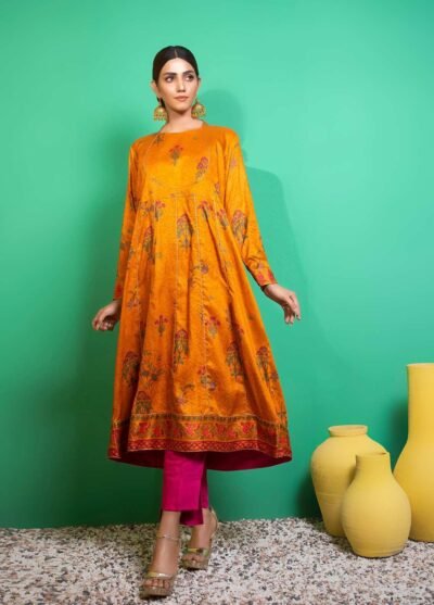 Yusra Ansari Printed Linen Stitched 2 Piece Suit YA20WS Aiyana-Ywi-06
