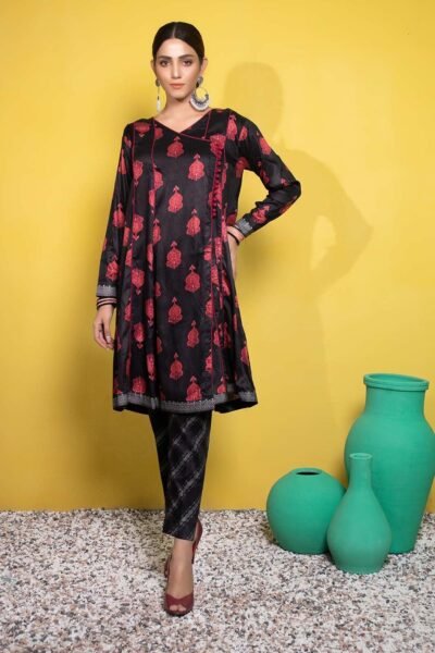Yusra Ansari Printed Linen Stitched 2 Piece Suit YA20WS Meira-Ywi-05
