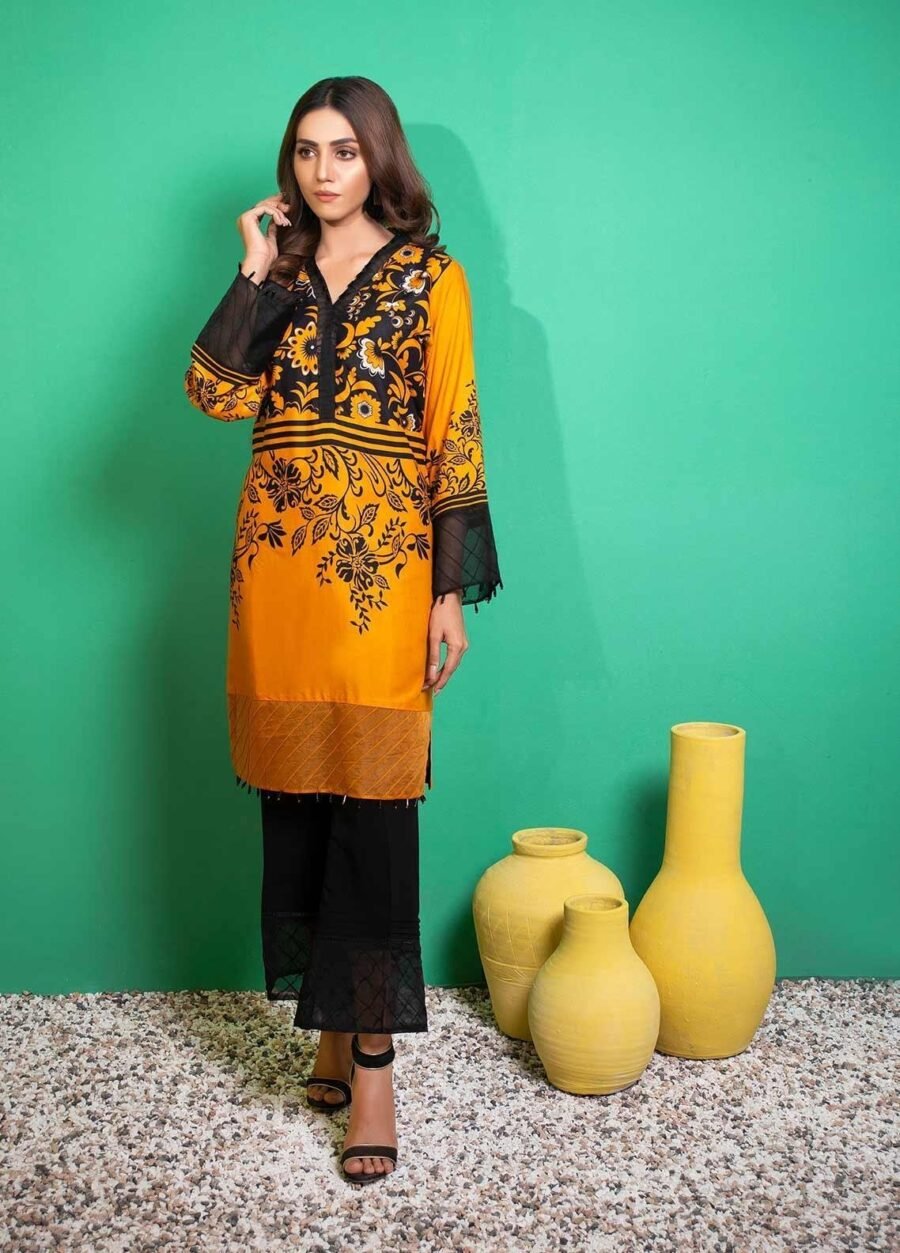 Yusra Ansari Printed Linen Stitched 2 Piece Suit YA20WS Riona-Ywi-03